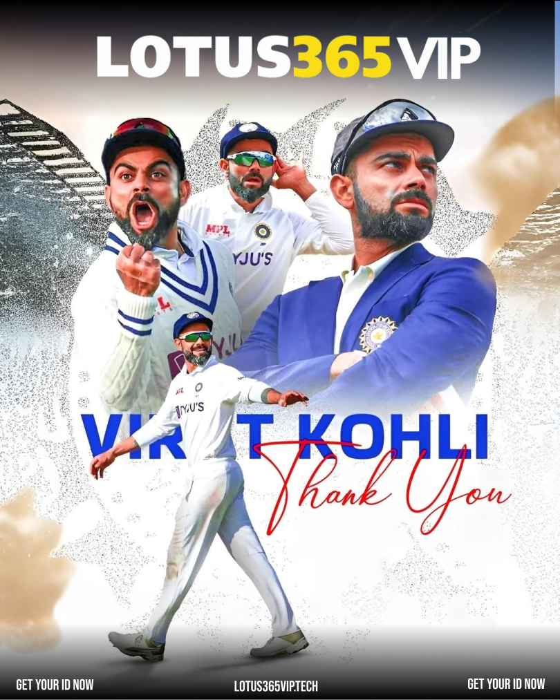 Virat Kohli Retirement | End of an Iconic Test Career | Lotus365 Vip Tribute & Legacy