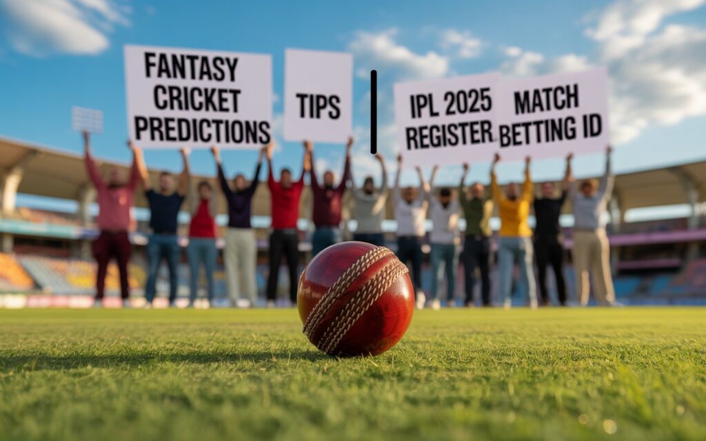 Fantasy Cricket Tips | IPL 2025 Match Predictions | Register Betting ID