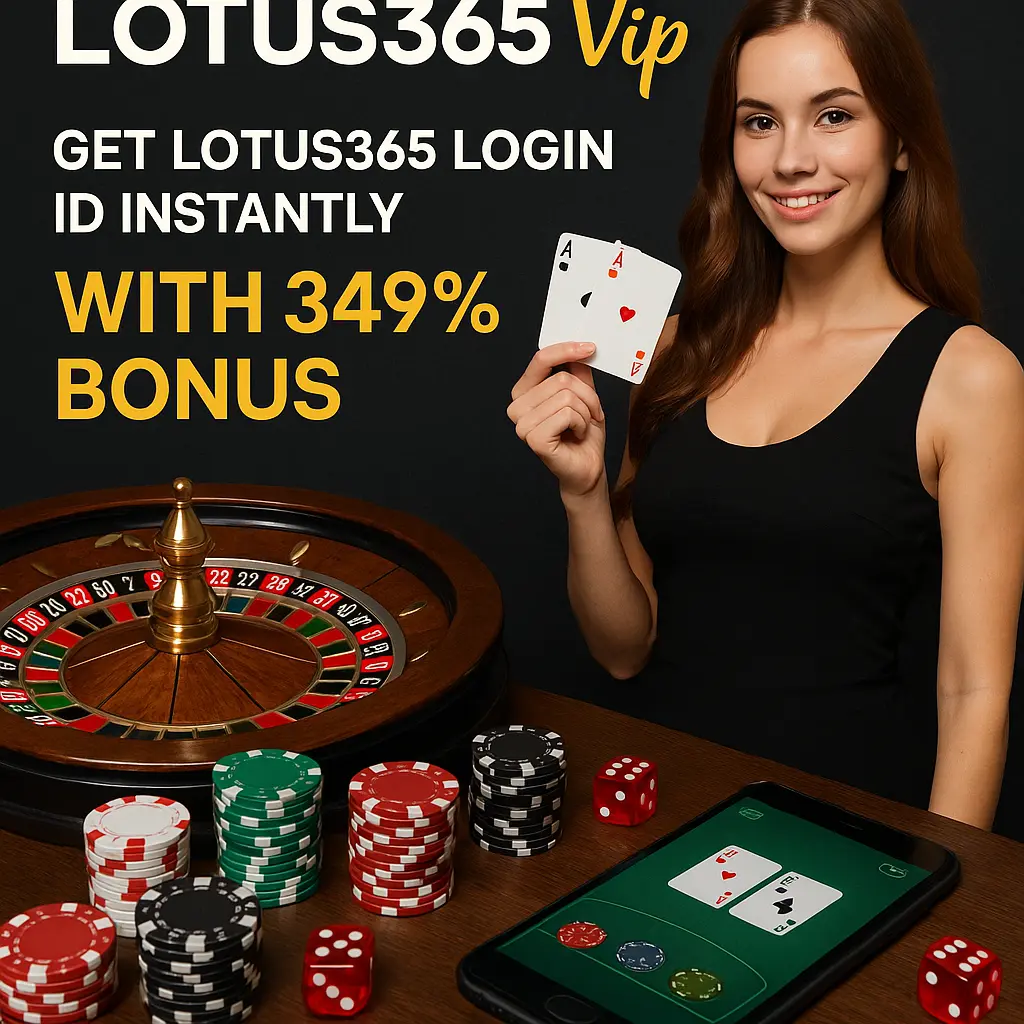 Lotus365 Vip | Get Lotus365 Login ID Instantly with 349% Bonus