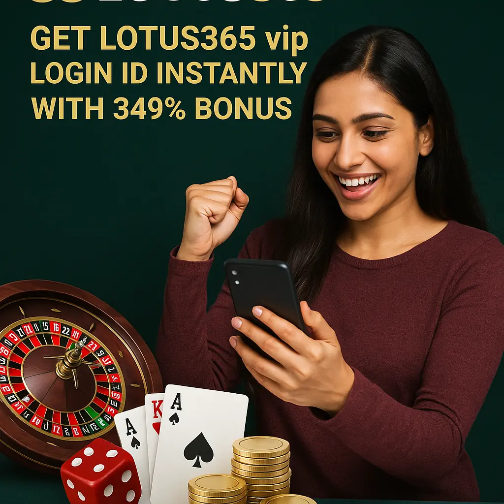 Lotus365 vip | Get Lotus365 vip Login ID Instantly with 349% Bonus