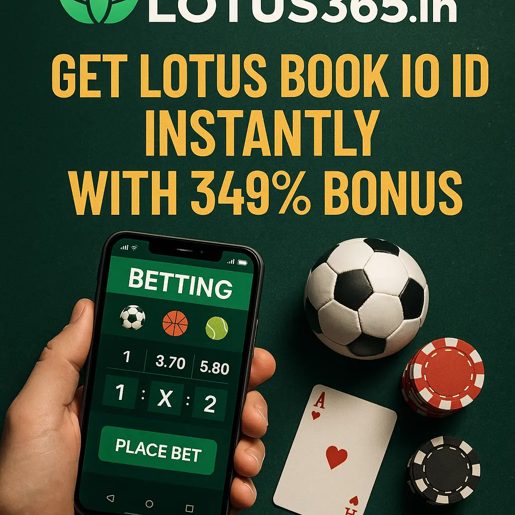 lotus365.in | Get lotus book io ID Instantly with 349% Bonus