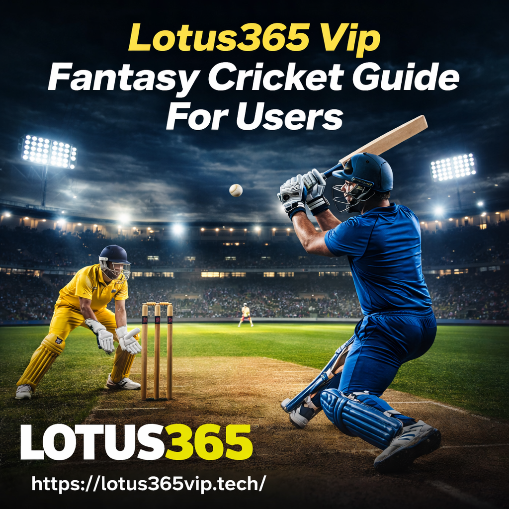 Lotus365 Vip Fantasy Cricket Guide For Users
