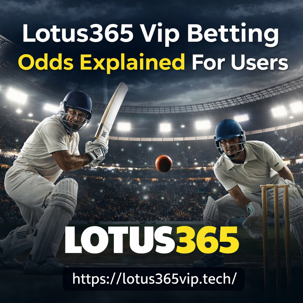 Lotus365 Vip Betting Odds Explained For Users