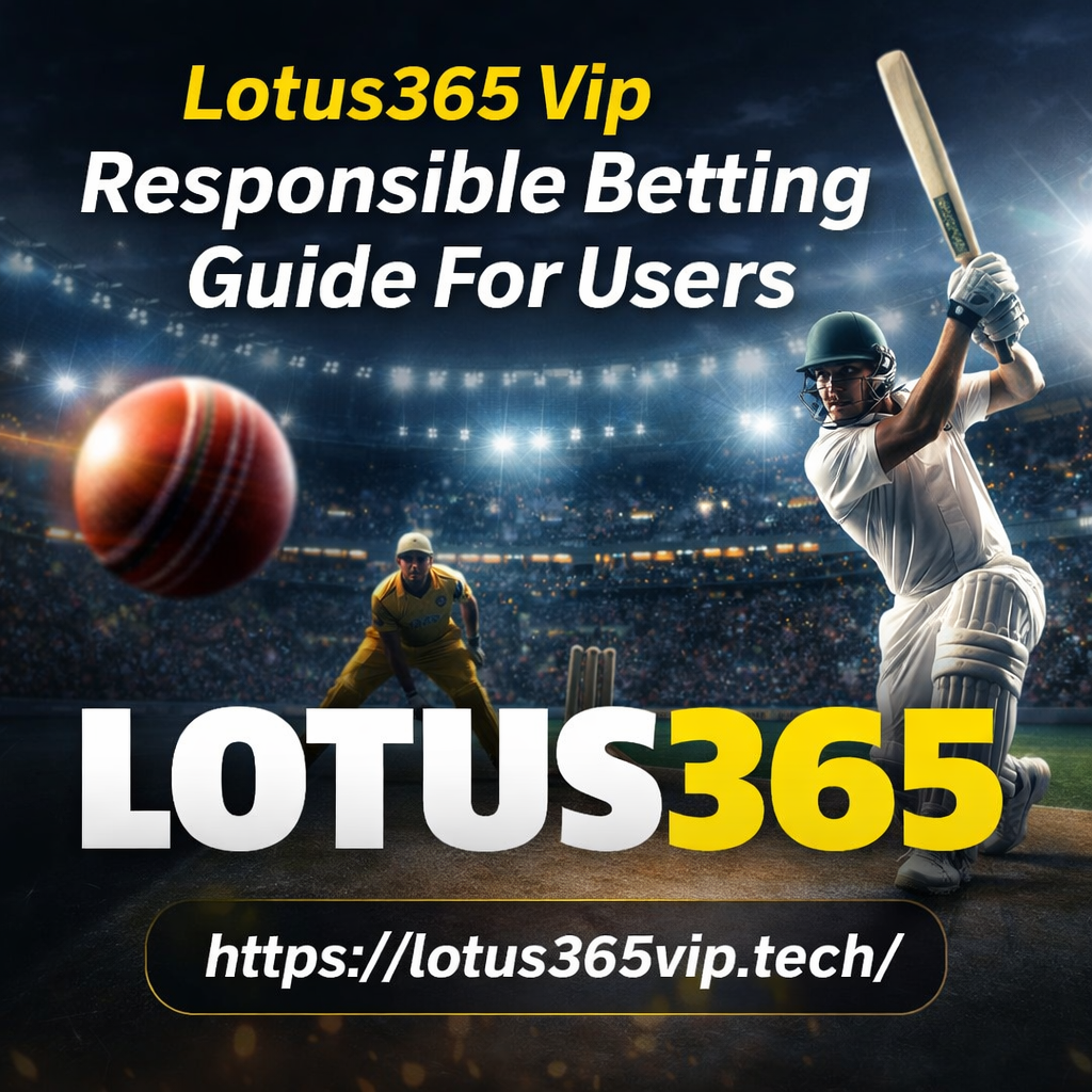 Lotus365 Vip Responsible Betting Guide For Users