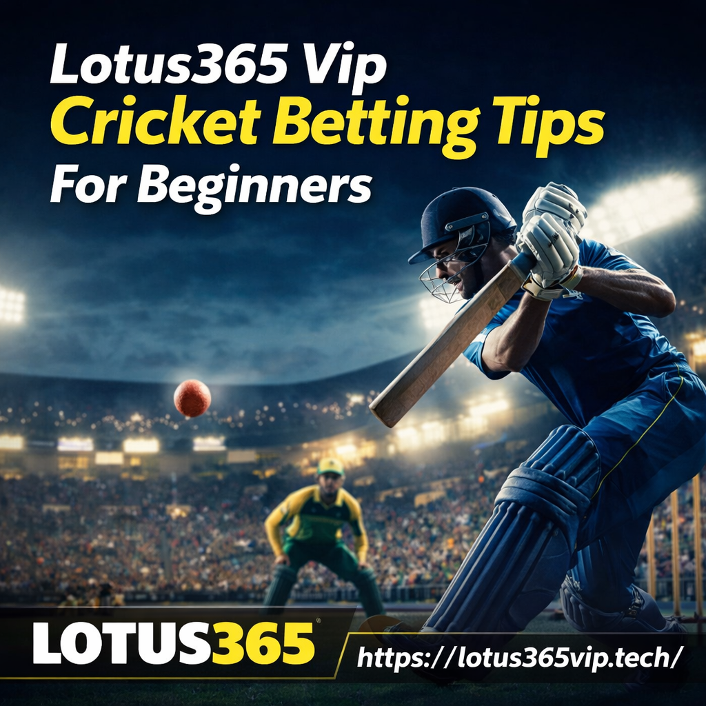 Lotus365 Vip Cricket Betting Tips For Beginners