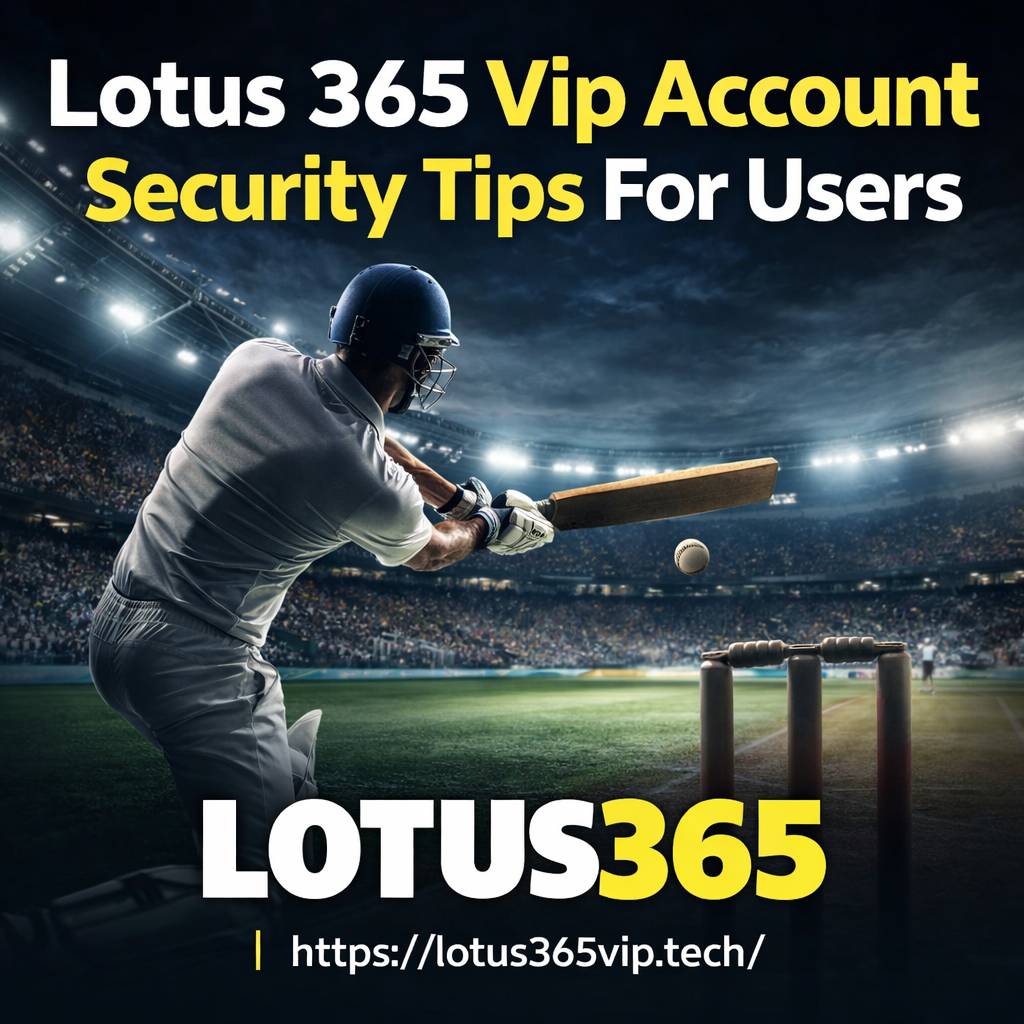 Lotus 365 Vip Account Security Tips For Users