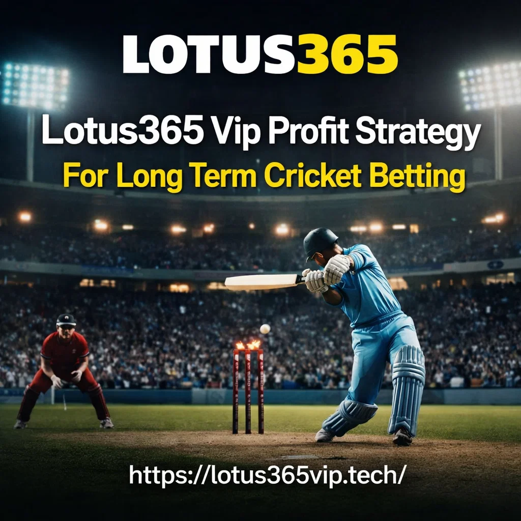 Lotus365 Vip Profit Strategy For Long Term Cricket Betting
