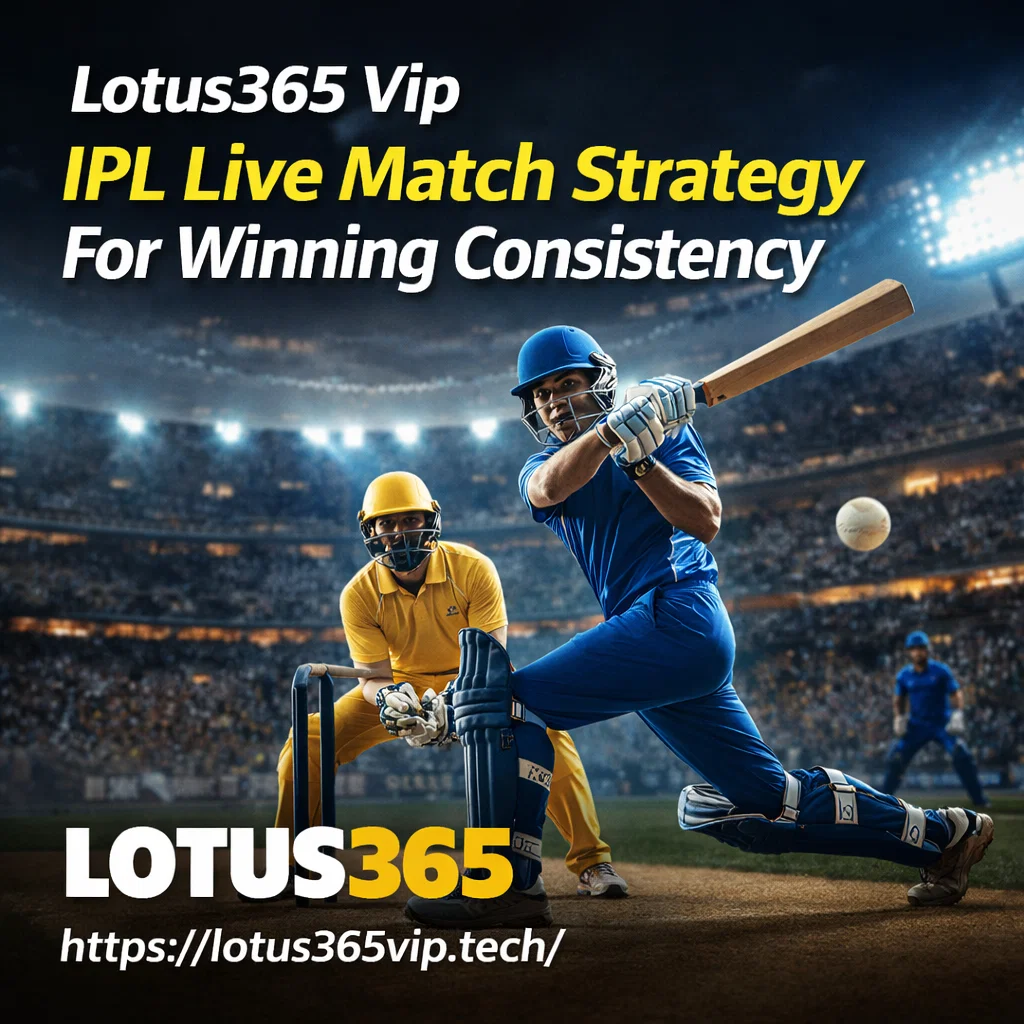 Lotus365 Vip IPL Live Match Strategy For Winning Consistency