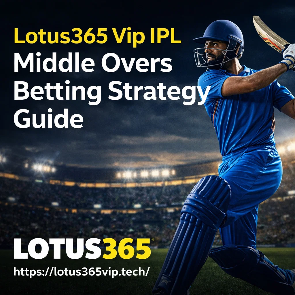 Lotus365 Vip IPL Middle Overs Betting Strategy Guide