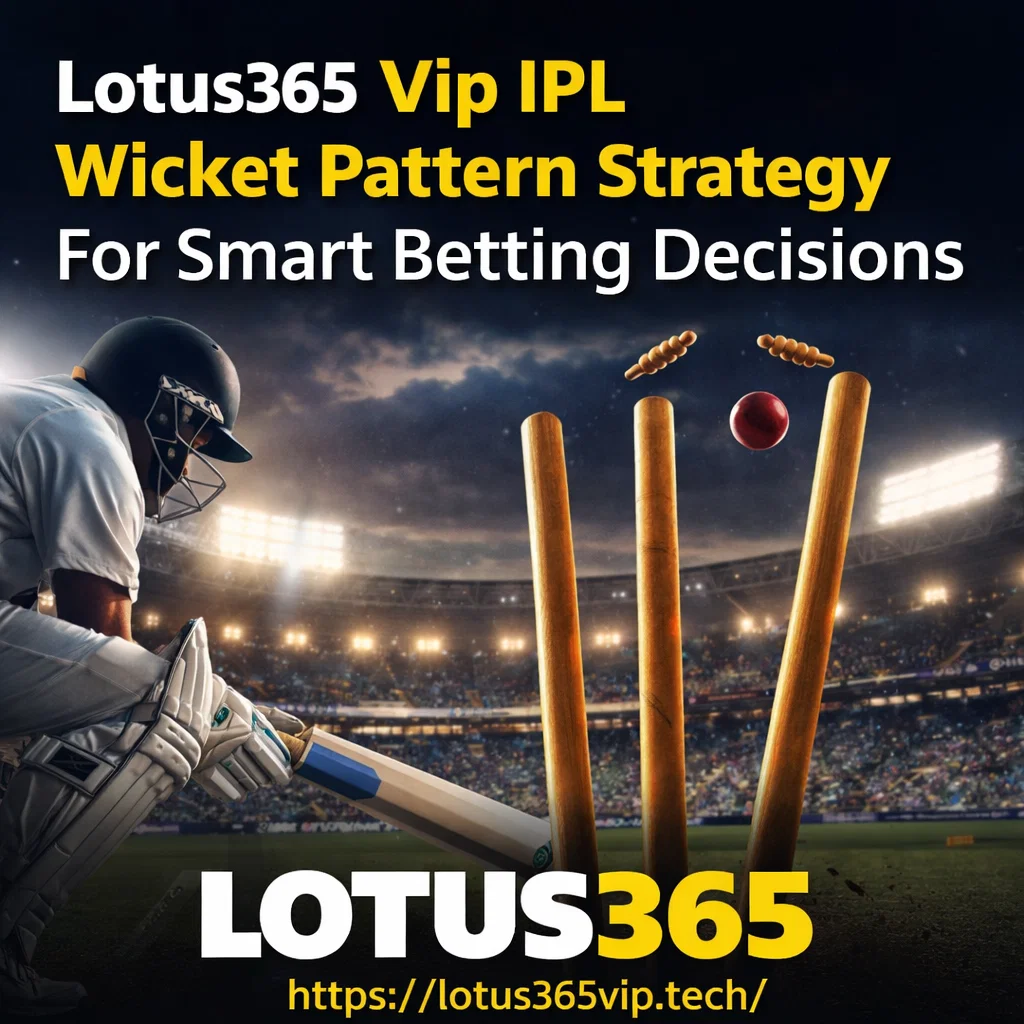 Lotus365Vip IPL Wicket Pattern Strategy For Smart Betting Decisions
