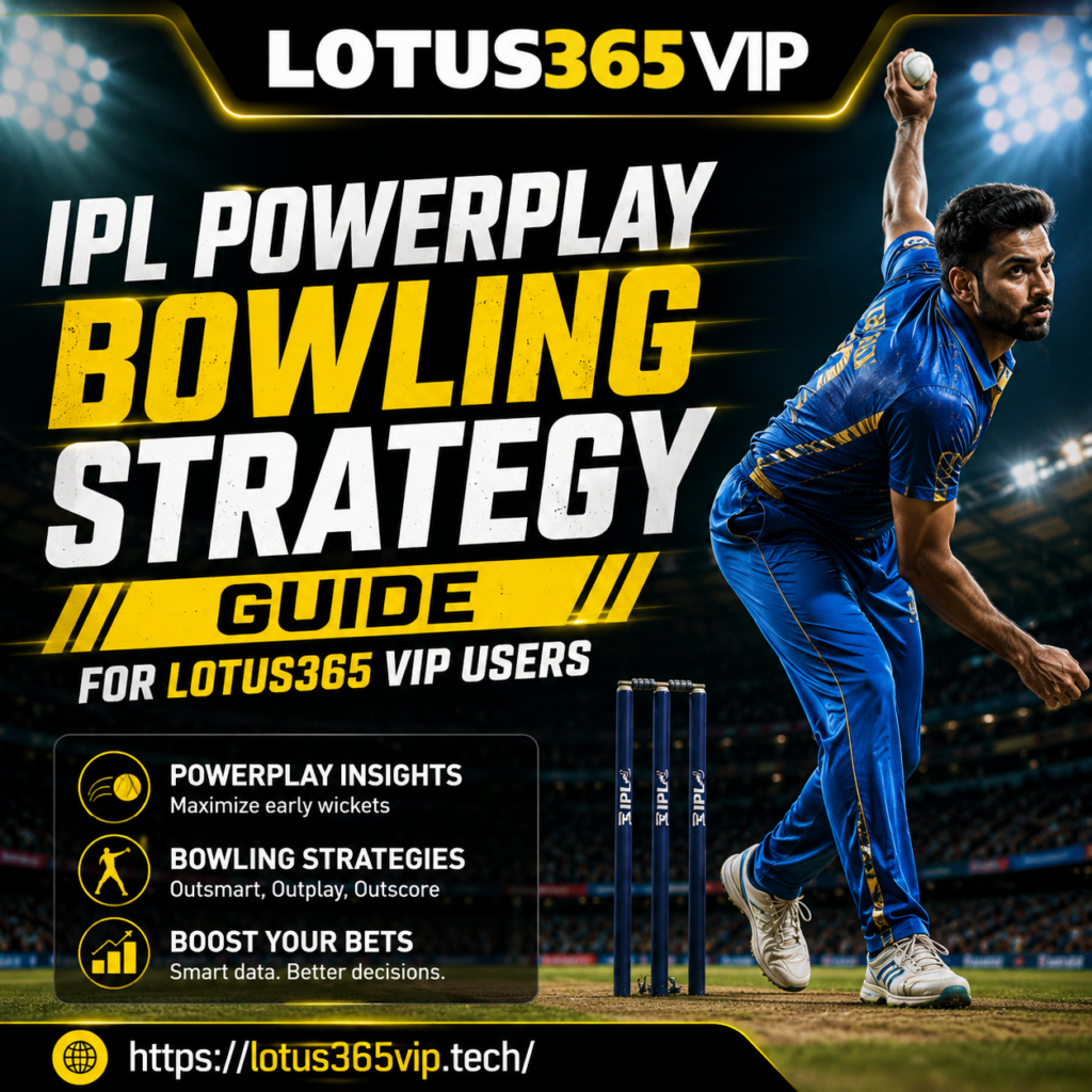 IPL Powerplay Bowling Strategy Guide for Lotus365 VIP Users