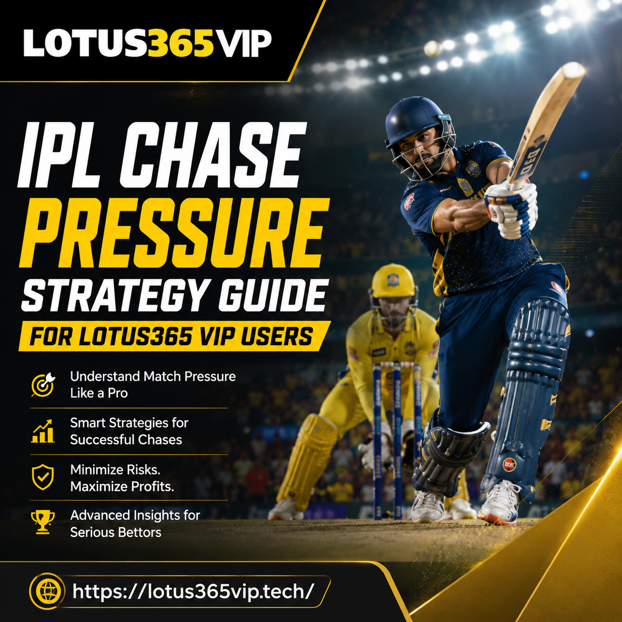 IPL Chase Pressure Strategy Guide for Lotus365 VIP Users