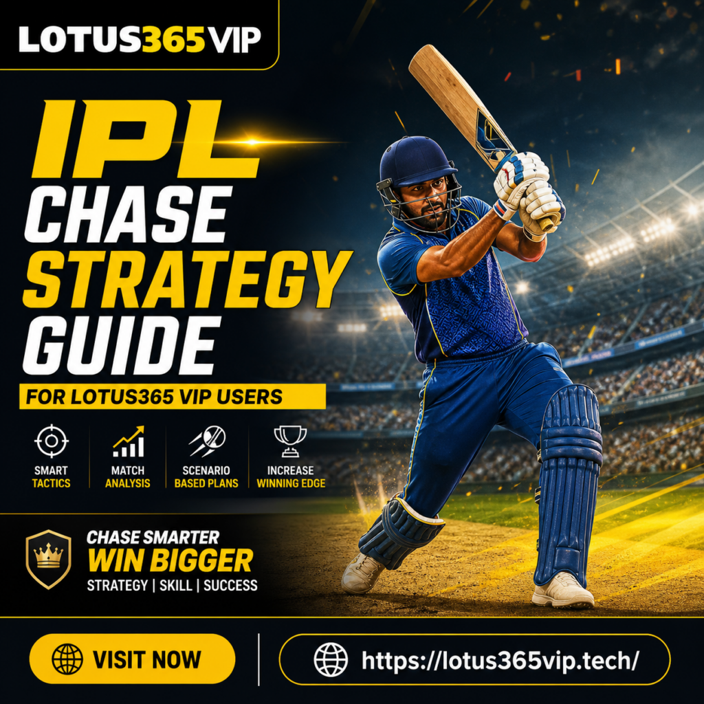 IPL Chase Strategy Guide for Lotus365 VIP Users